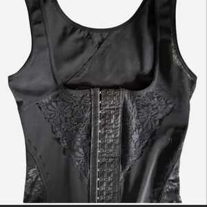 Black Lace Corset Top